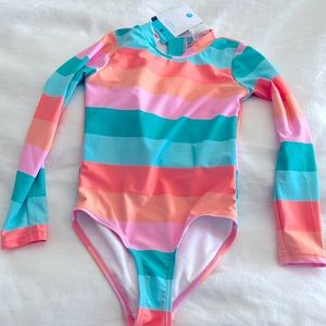 NWT long sleeve bathing suit